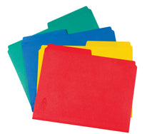 Load image into Gallery viewer, Poly Letter File Folders, 1/3 Cut, 12/pk, 4 Colors
