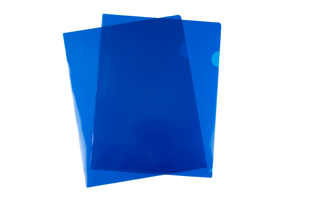 View Folders Pack of 10 Blue Letter Size
