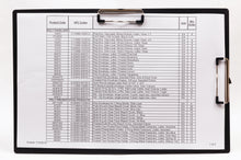 Load image into Gallery viewer, FM-DURAPLY FOLDING CLIPBOARD-11x17 DUAL CLIP, BLACK
