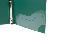 Load image into Gallery viewer, Extra Thick Poly Binders, Spine Pockets, 5/8 &quot;, Green
