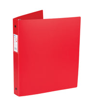 Load image into Gallery viewer, Extra Thick Poly Binders, Spine Pockets, 1.5&quot; , Red
