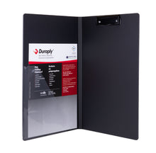 Load image into Gallery viewer, Duraply Folding Clipboard - Legal - Black

